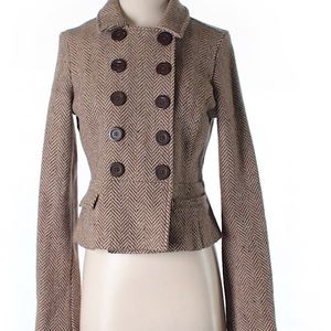 Moving! Gone Tomorrow! {A&F} Herringbone Jacket